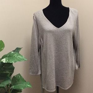 Ellen Tracy long sleeve light weight tunic